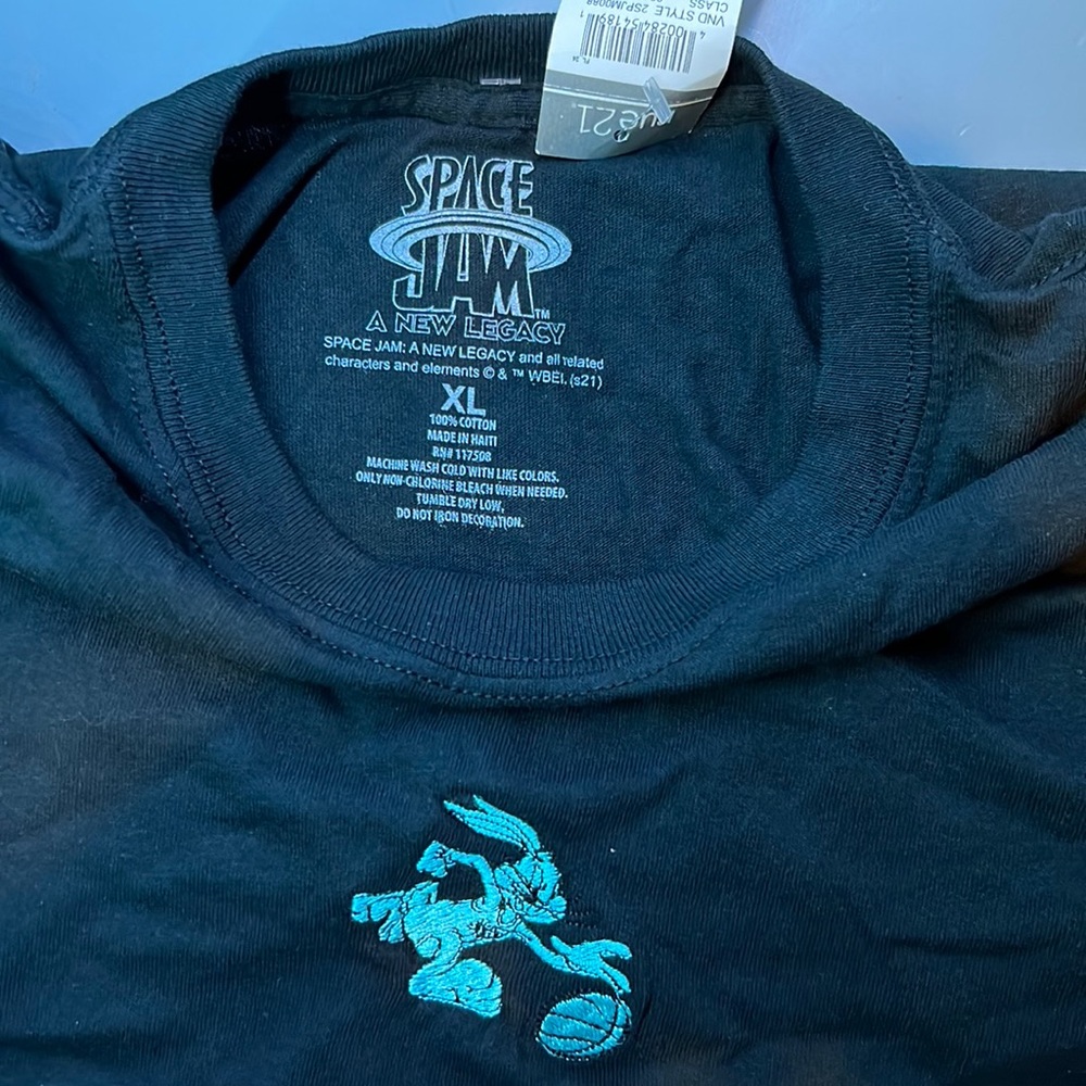 Black Space Jam Tee